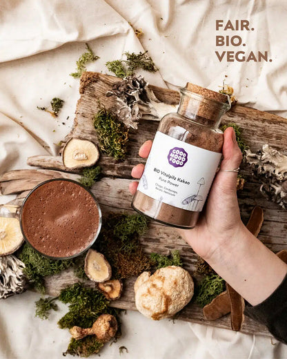 Bio Vitalpilz Kakao Pure Power - Zuckerfrei