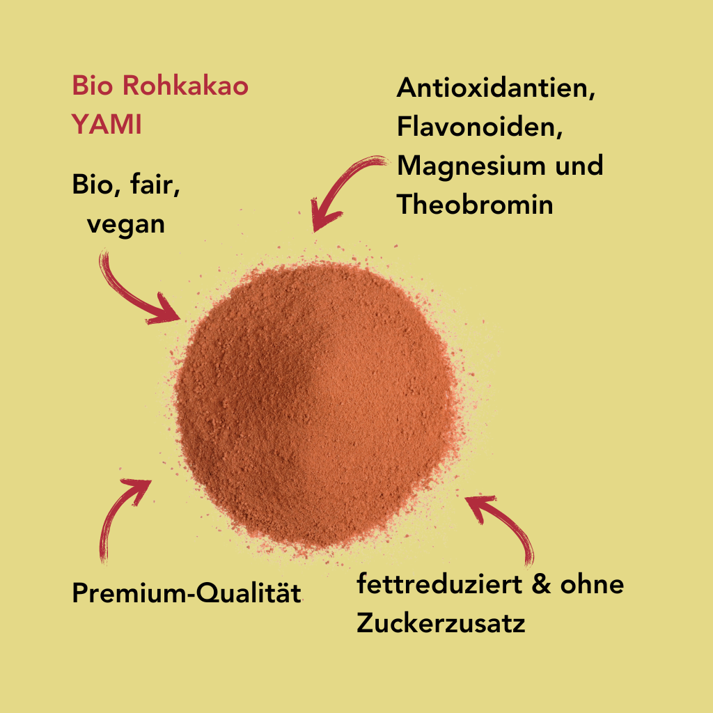 Bio Rohkakao Pulver Melange