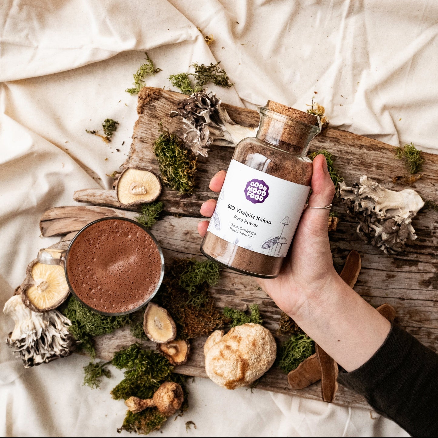 Bio Vitalpilz Kakao Pure Power - Zuckerfrei